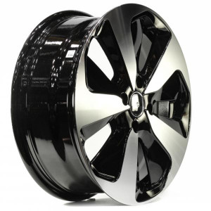 WHEEL NOS 38 7219-1765-01 BLACK MACHINED FACE 17x4
