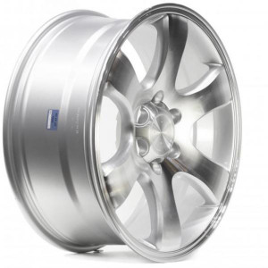 WHEEL 76033H SILVER MACHINED FACE 17x6