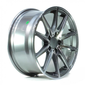 WHEEL 10263 GUN METAL MACHINED FACE 17x5