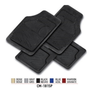 ABRO Set Tapetes PVC Gris CM - 1815P           