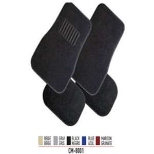 ABRO Set Tapetes Alfombra / Caucho Beige CM - 800  