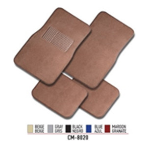 ABRO Set Tapetes Alfombra / Caucho Beige CM - 802  