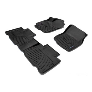 FANDEWEI Set de tapetes termoformados 3d RAV4  2015-2018 