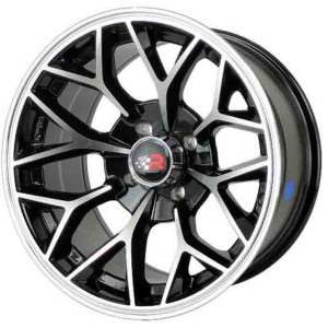 RACER Juego de Rines 14x4 4H -25 ET 14x4