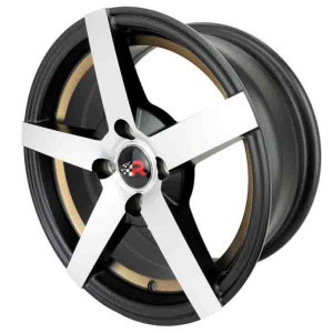 RACER Juego de Rines 14x4 4H 25 ET 14x4