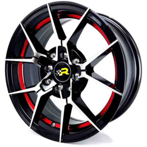 RACER Juego de Rines 14x8 8H 25 ET 14x8