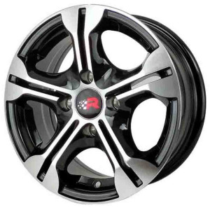RACER Juego de Rines 13x4 4H 25 ET 13x4