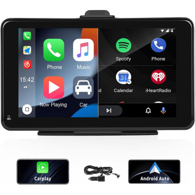 Apple CarPlay y Android Auto estéreo para automóvil