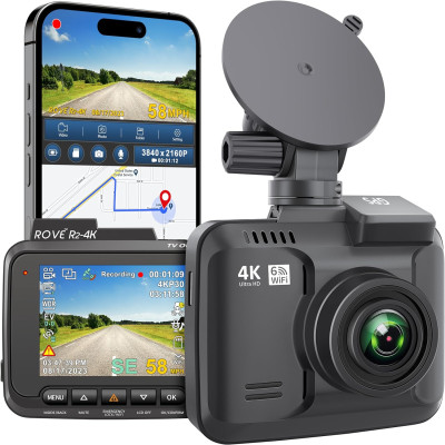 Dash Cam Grabadora de cámara con WiFi GPS