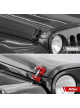 Universal Kit de pestillos de capó para Jeep JK compatible con Jeep Wrangler 