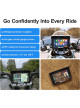 Universal Carplay de motocicleta de 5 pulgadas 