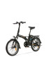 STARKER BICICLETA ELECTRICA T-FLEX ALUMINIO NEGRO/NARANJA 