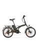 STARKER BICICLETA ELECTRICA T-FLEX ALUMINIO NEGRO/NARANJA 