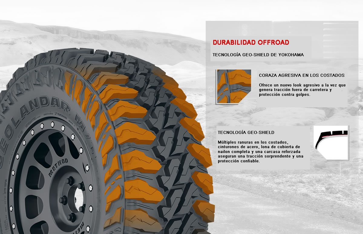 YOKOHAMA G003 Geolandar M/T LT275/65R18 123/120Q